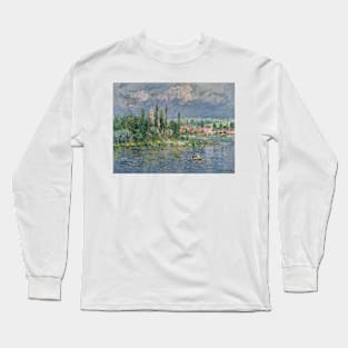 Vetheuil by Claude Monet Long Sleeve T-Shirt